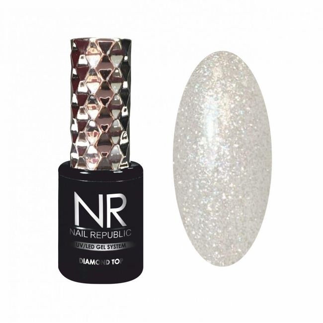 Nail Republic Diamond Top Simli 10ml 01