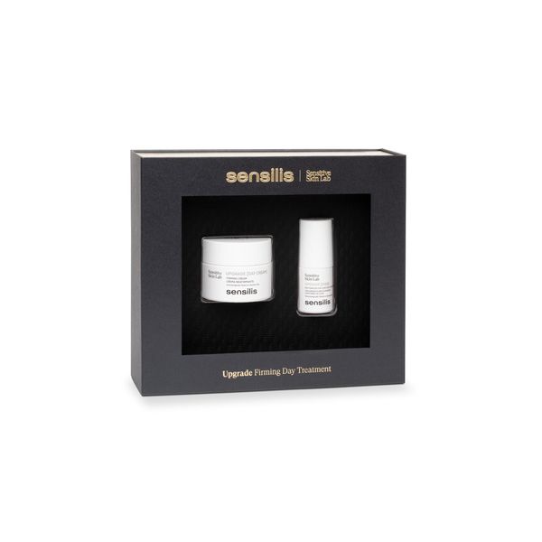 Sensilis Upgrade Facial Care Kit Contains Firming Day Cream 50ml and Anti-Wrinkle Eye Contour 5ml Suitable for Sensitive Skin