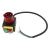 SECURA Switch Plug with CEE Plug 400 V Compatible with Wood Splitter