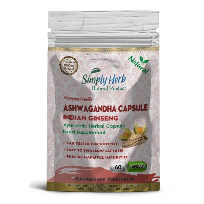 Ashwagandha Capsule (60 Capsules)