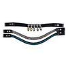 HKM Hobby Horsing Headband, Blue/Silver, One Size