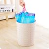 60 pcs/5 Roll Random Color Drawstring Bin Bag, Leak-proof Thick Trash Bag, House