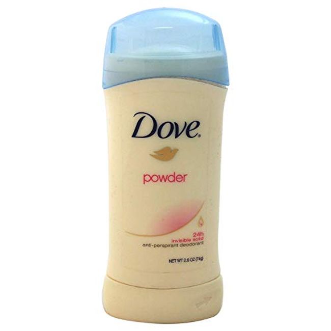 Dove, Dove 24h Invisible Solid Powder Anti-Perspirant Deodorant, 2.6 Ounce