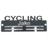 Super Cool Creation Personalised "Cycling" Medal Hanger - White