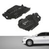 CHEDA Front Engine Splash Shield Under Covers Compatible with 2012 2013 2014 Toyota Camry 2PCS Left & Right Side (Black