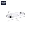 GROHE 41035EN0 Selection Towel-Ring, Brushed Nickel