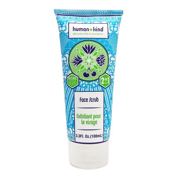 Face Scrub by Human+Kind for Unisex - 3.3 oz Scrub