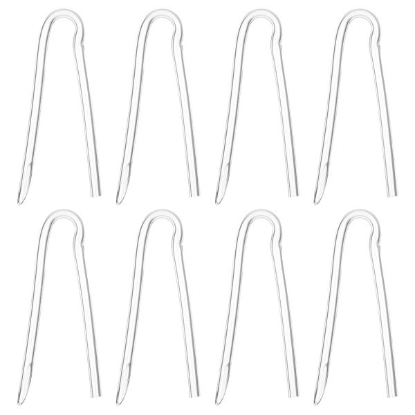 iplusmile 8 Pcs Earmold Hearing Aid Tubing Eardrum Machine Tube Sound Tube Tubing for Hearing Aids Earmold Accessories