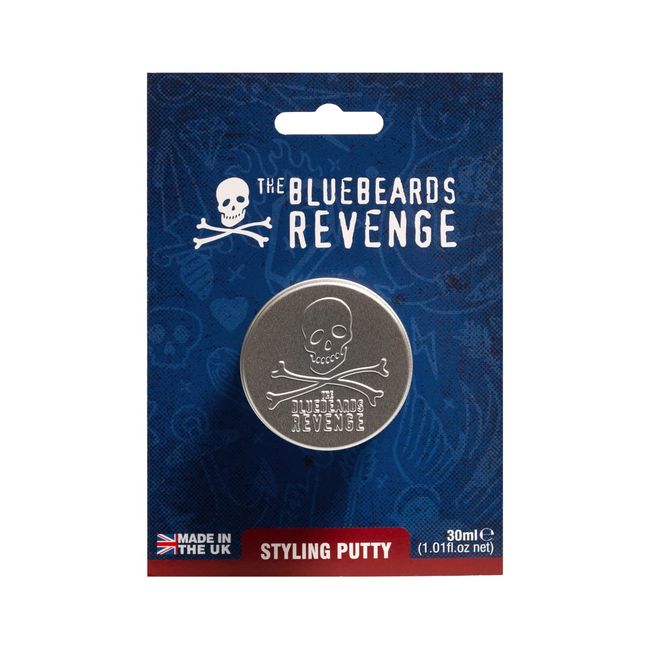 The Bluebeard Revenge, Styling Putty, To Create Messy Matt Style, For Men, 30ml