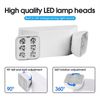 LED Emergency Light Adjustable Dual Head Lamp w/90-Minute Battery Backup