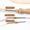 Punch Needle Tool Kit Set - Adjustable Embroidery Punch Needles for Adults Beginner DIY Craft (Multicolor#1)