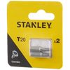 2 puntas Torx 25mm T20
