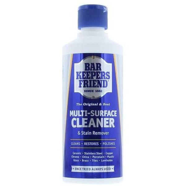 Bar Keepers Friend Original Stain Remover Powder 250g - Cleans, restores and polishes - Shifts limescale and soap scum - Suitable for a wide range of surfaces