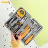 Hi-Spec Tool Kit 20pc Small Tool Set & Toolbox for Home DIY & Office Repairs – Basic Starter Tools in a Portable Book-Sized Case