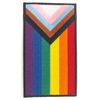 Progress Pride Flag LGBTQ POC Transgender Flag - 4 inch Iron-on Patch