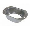 Pack of 4 Outlets Oval 4" Aluminum Gutter / Downspout Outlets
