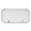 ToughGrade Round RV Baggage Door 24" X 12" White