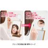 Horiuchi Mirror Industries (Easy to Install, Just Clip Anywhere), 3x Magnifying Glass, Clip Type, Convenient for Washstand, Entryway, Office, Store, One Plus for Everyday Use, Made in Japan