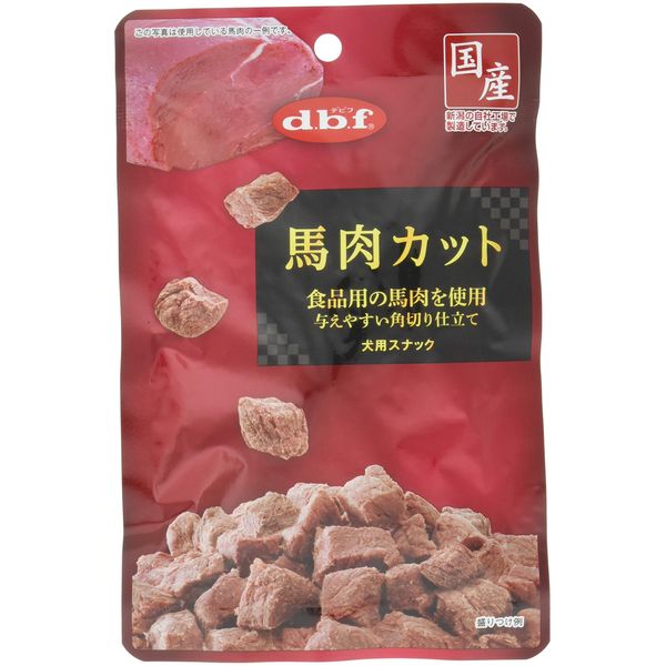 Devif Dog Treats Horse Meat Cut, 40 Grams (x3) (Bulk Purchase)