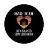 Black Radiology Technologist Rad Tech Week Radiology Queen PopSockets Adhesive PopGrip