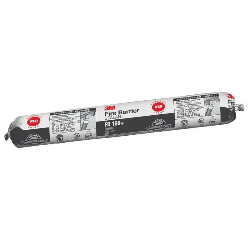 3M Fire Barrier Sealant CP 25WB+ - Red Intumescent Firestop Sealant (20 Fl Oz) 5 thumbnail image