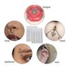 Body Piercing Needles, ATOMUS 10pcs 16G Stainless Steel Sterile Disposable Ear Nose Navel Nipple Lip Piercing Needles
