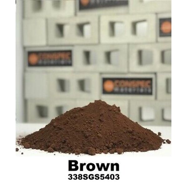 5 LBS BROWN Concrete Color Pigment Dye for Cement Mortar Grout #338SGS5403