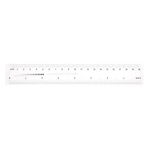 Film Flexible Ruler 8 Inch 1mm Scale PET Plastic Folding Straight Ruler 20cm