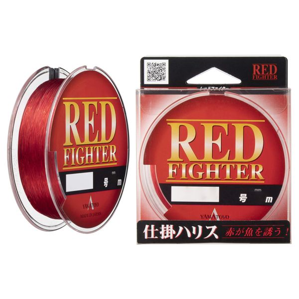 YAMATOYO, Harris Red Fighter, Nylon, 16.6 ft (50 m), Red
