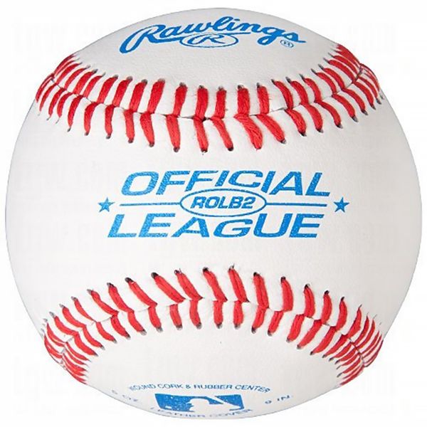 Rawlings | Official League Practice Baseballs | ROLB1X | 12 Count