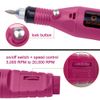 Nail Polish For File Gel Acrylic Grinder Buffer Tool Finger Manicure Drill Kit