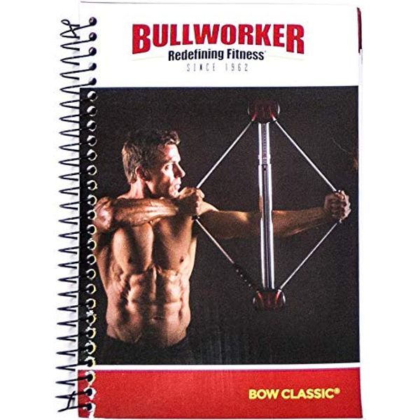 Bullworker Bow Classic Spiral Bound Instructional Manual with 90 Day Fitness Routine and Planner