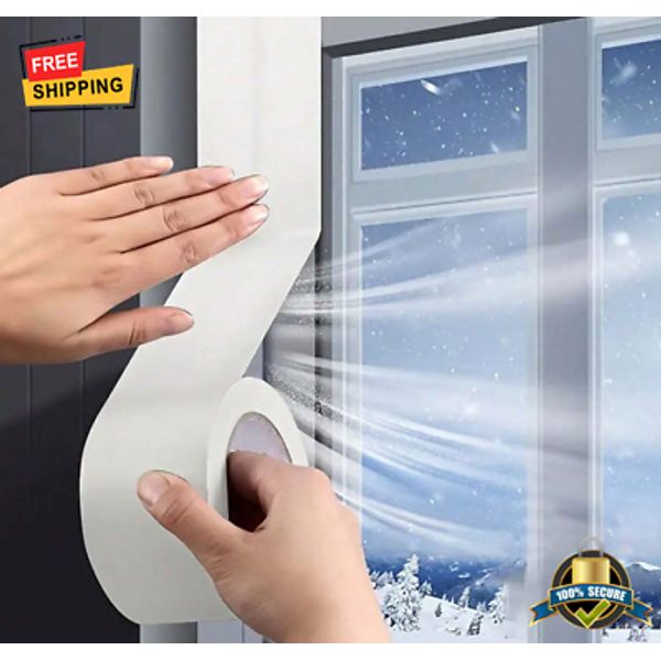 Waterproof Winter Window Insulation Film Tape with High Viscosity Sealing