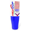 HEXCUP - Reusable Party Pong Cup Set by PartyPong - 22 Reusable Cups, 3 Balls, & Plastic Game Card