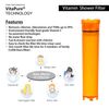 VitaPure VCF-50V Ultra Compact Vitamin C Inline Shower Filter aka SUF-50V