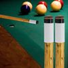 OCR® 12mm Hard Brown Cue Tips Billiard Replacement Screw-on Tips with Pool Cue Stick Ferrules 10 Pcs Cue Tips