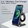 Wireless Fast Charger Charging Stand Pad Dock For iPhone 14 12 13 Pro Max