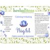 NIGHT Calming, Stress-Relieving Herbal Loose Leaf Tea Blend 1 oz 