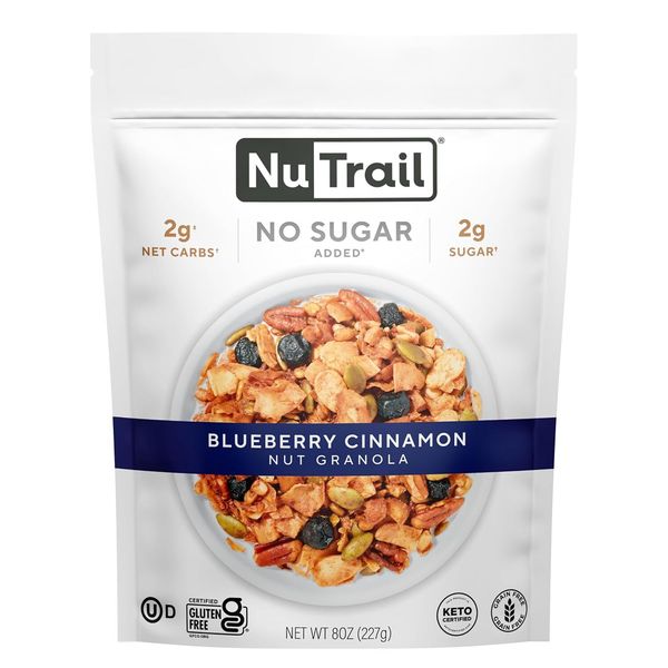 Nutrail Granola Bluebrry Cinnamon 8 OZ