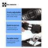 SMALL COMBINATION Dog Harness No Pull Vest Harness with 2 Clips Training Anti Pull Adjustable Night Reflection Safe Walking Small Medium Breed Black M (M)