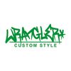 Wrangler CUSTOM STYLE Cutting Sticker Green Green