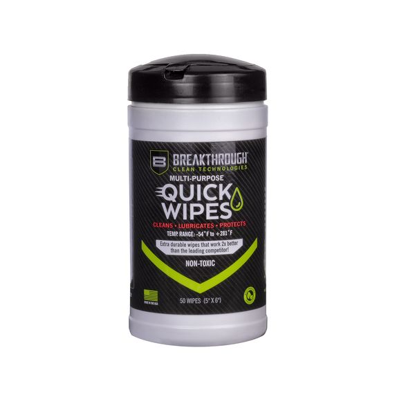 50 Count Multi Surface Cleaning Wipes for Gun Care Protection and Maintenance