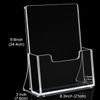 HIIMIEI Freestanding Brochure/Leaflet Holder A4 2 Pack
