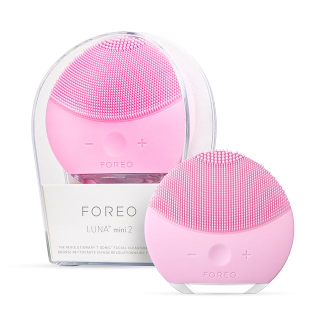 FOREO LUNA Mini 2 Yüz Spa Masajı ve Temizleme Cihazı, Pearl Pink