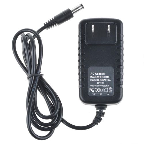 Acdctek 6V 1A AC DC Power Supply Adapter 6 Volts 1000mA Wall Charger DC Plug 5.5x2.1mm & 2.5mm for 6V 1000mA 900mA 800mA 700mA 500mA 400mA 300mA 200mA 100mA Equipment