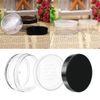 EMPTY PLASTIC JARS POTS WITH SIFTER 20 Grams X 5