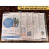 A4 Plastic Wallets Clear Popper Wallet Envelope Folders Transparent School Document Folder Press Stud Wallet Carry File Pockets Plastic Folder Office Files with Button Closure (10)