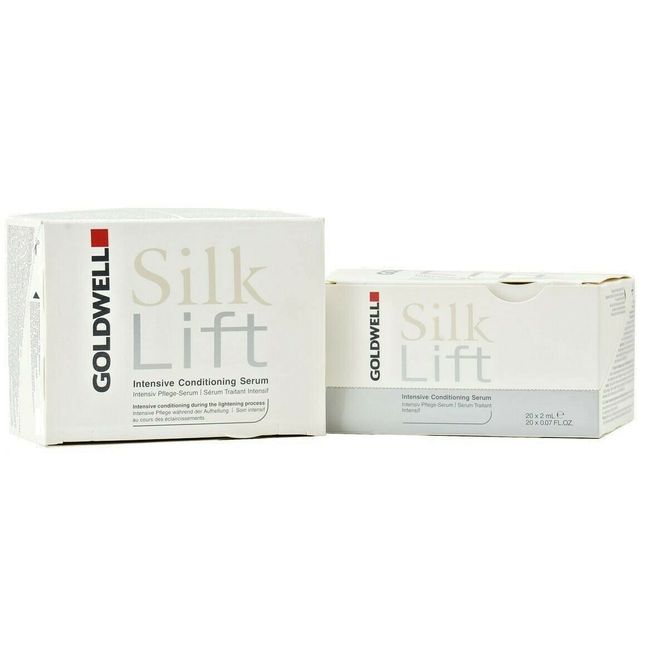 GOLDWELL SILK LIFT INTENSIVE CONDITIONING SERUM - 20 TUBES X .07 OZ