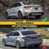 4PCS FRONT+REAR SPLASH GUARDS MUD FLAPS For 20-21 Toyota Corolla 4dr sedan E210