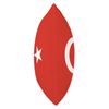 Turkish Flag of Turkey Throw Pillow